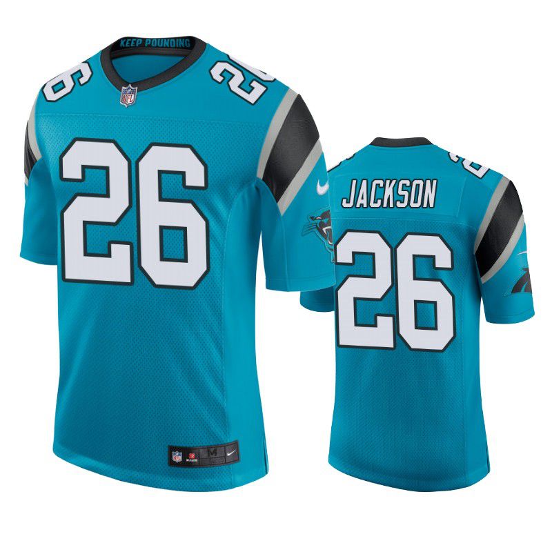 Men Carolina Panthers 26 Donte Jackson Nike Blue Player Limited NFL Jersey